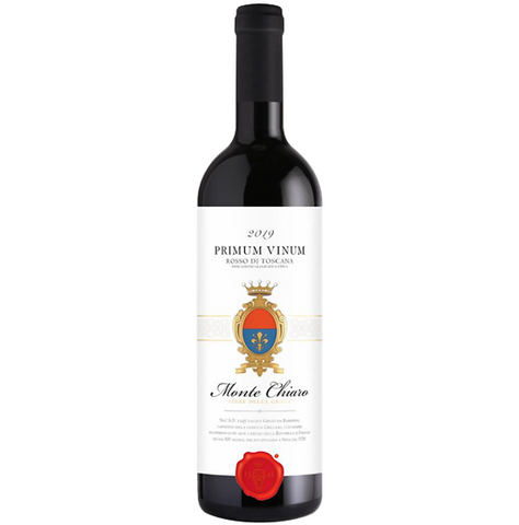 Monte Chiaro Super Tuscan Primum Vinum 2019 IGT Toscana Rosso